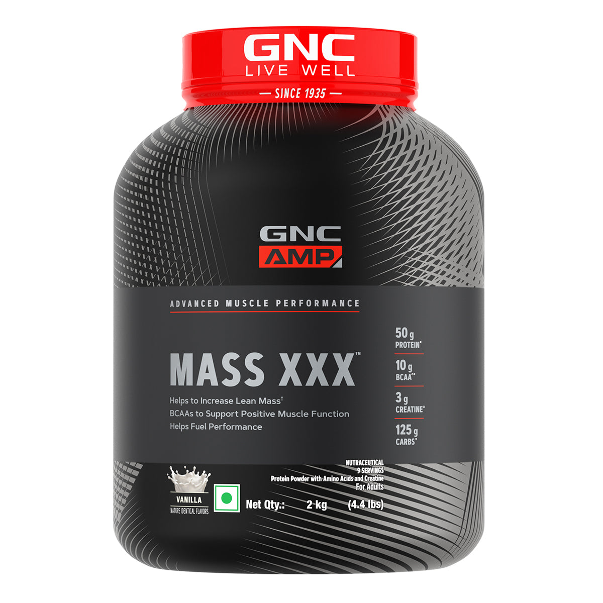 Gnc Mass Amp Xxx 2Kg |Muscle Gainer